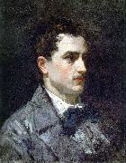 Edouard Manet Portrait dhomme oil painting artist
